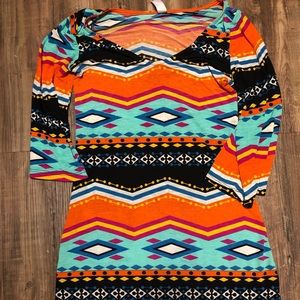 Multi colored/printed dress